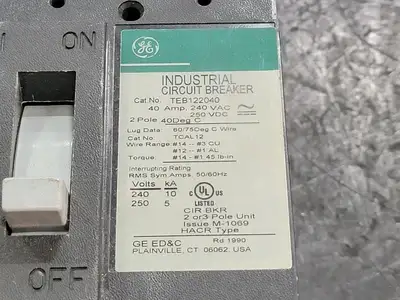 NEW GENERAL ELECTRIC TEB122040