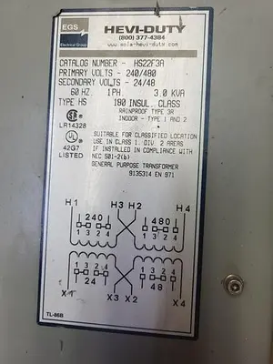 Heavy-Duty Transformer HS22F3A
