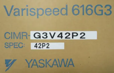NEW YASKAWA CIMR-G3V42P2 AC DRIVE 3HP CIMRG3V42P2