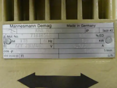 USED MANNESMANN DEMAG FG06 U1-H2-F2