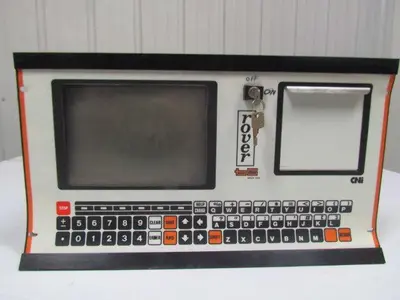 Biesse Rover CNC Operator interface control panel w/display disc reader