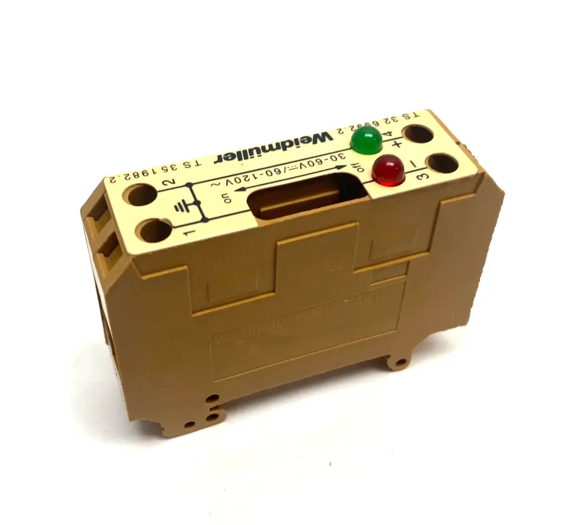 USED WEIDMÜLLER TERMINAL RELAY BLOCK