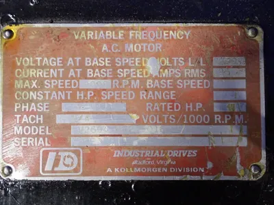 USED INDUSTRIAL DRIVE V2604FE22016