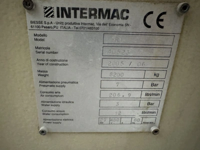 Used 2005 INTERMAC PRO CNC STONE MACHINING CENTER Stone CNC Machining Centers Michigan US | Miedema Asset Management Group #1396002