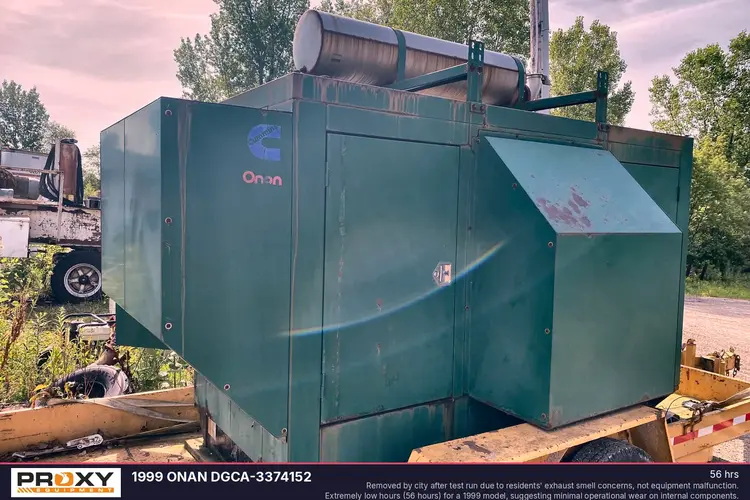 Used 1999 ONAN DGCA-3374152 Generators Louisiana US | Proxy Equipment #1385074