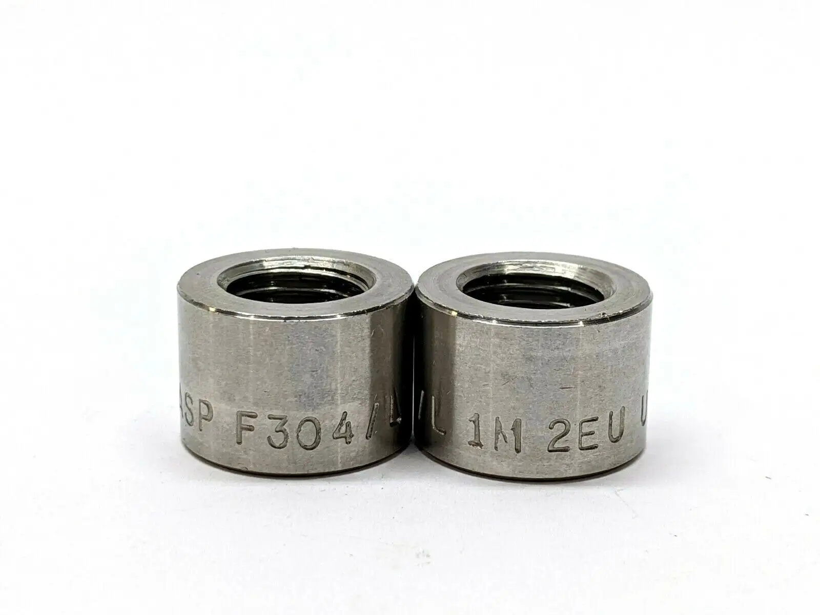 F304/L 1M 2EU USA | ASP  Weld Bung 1/4" NPT LOT OF 2 - New