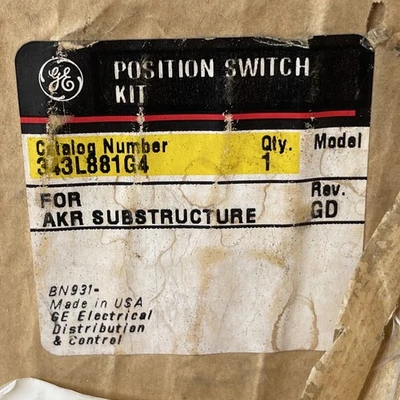 NEW General Electric 343L881G4