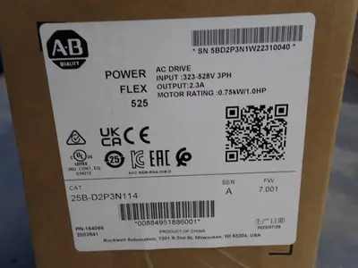 NEW ALLENBRADLEY 25BD2P3N114