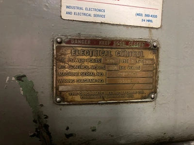 Cincinati No. 2 Knee Mill