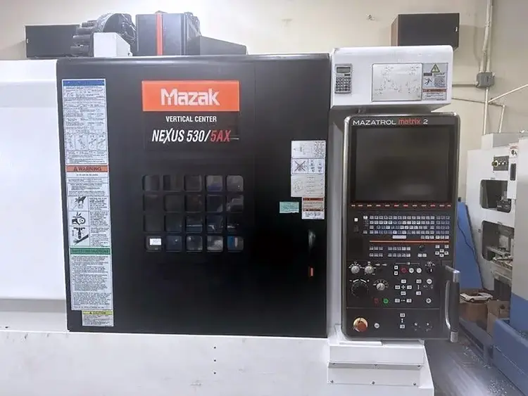 Used 2015 MAZAK VCN 530/5AX Vertical Machining Centers (5-Axis or More) Illinois US | Machinery Marketing International #1183727