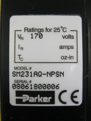 NEW Parker SM231AQ-NPSN