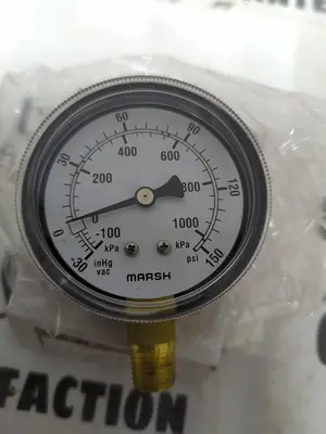 New | in-Stock MARSH J4618 Universal Pressure Meters | Surplus Asset Holdings #1217265