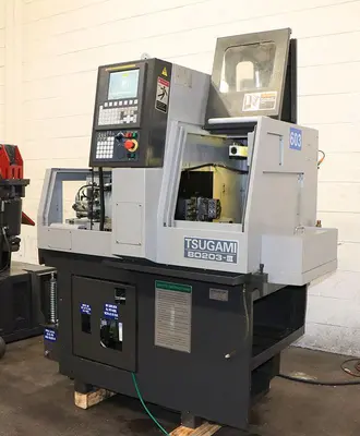 TSUGAMI B0203-III SWISS TYPE PRECISION CNC LATHE