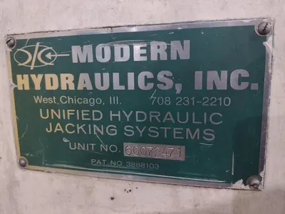 USED MODERN HYDRAULIC CORP