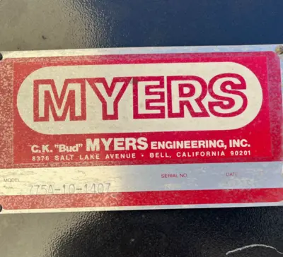 Myers 775A-10-1407 BLENDERS / MIXERS | EcReCon Inc (7)