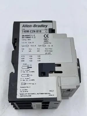 Used ALLEN-BRADLEY ALLEN-BRADLEY 140M-C2N-B10 SER C Circuit Breakers | ND Industrial Surplus #1214538