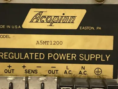 Used ACOPIAN _UNKNOWN_ DC Power Supplies Ohio US | Surplus Asset Holdings #1248128