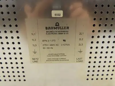Used BAUMULLER _UNKNOWN_ Misc Electrical & Power Parts Indiana US | Arrow Industrial #1366718