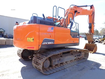 Used 2021 DOOSAN DX180 LC-5 Crawler Excavators Massachusetts US | Brookside Equipment Sales #1422138
