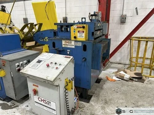 Used 2016 CHS AUTOMATION MXS-318PL Feeding & Straightening Machines Michigan US | S & G Press and Machinery Sales #1185205