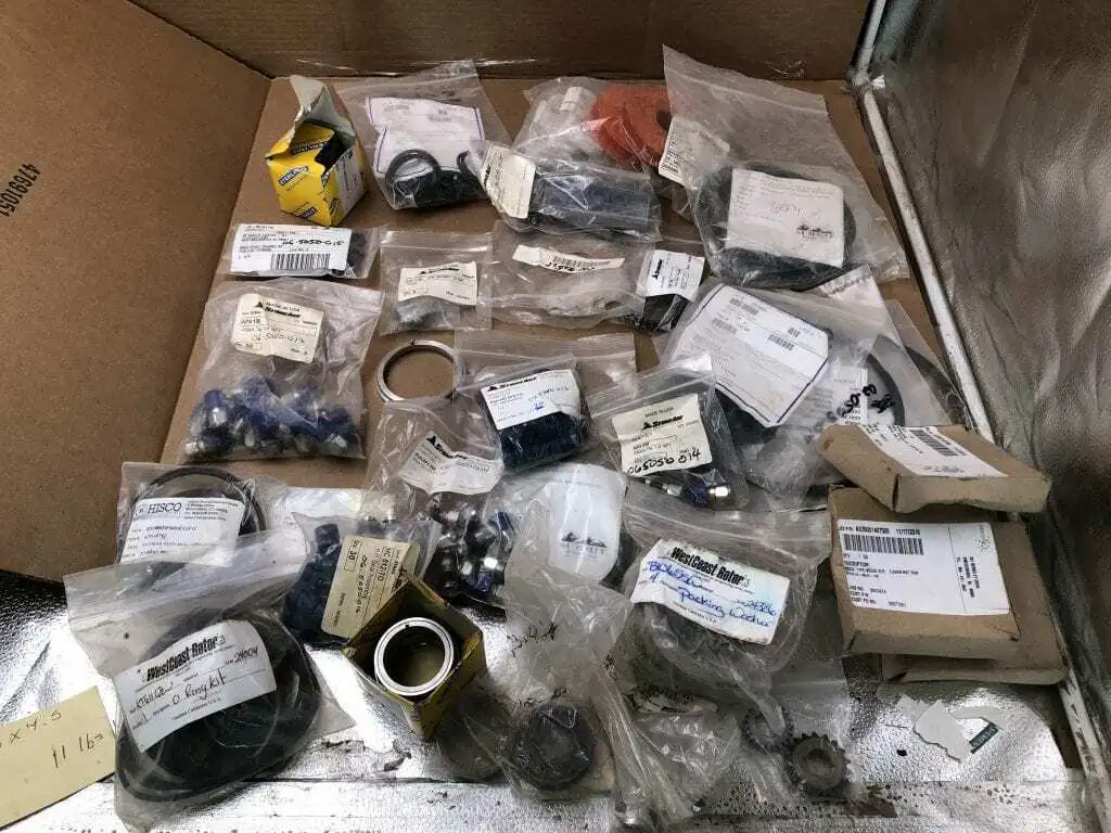 Various Brand Pump Parts, Gaskets, Seals, and Fittings