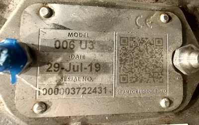 Used _UNKNOWN_ 006 U3 Sanitary  Pump West Virginia US | Cooper Industries #1409632