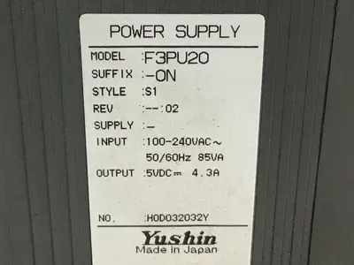 USED YUSHIN AMERICA F3PU20-ON