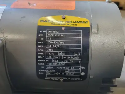 USED BALDOR JMM3550T