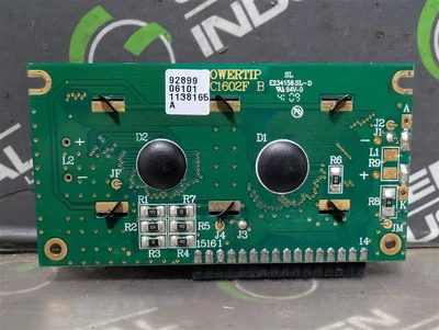 Powertip PC1602F LCD Display Board Rev. B PC1602LRS-FWA-H Used