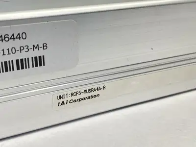 USED IAI ROBO CYLINDER ACTUATOR 5MM LEAD 110MM STROKE