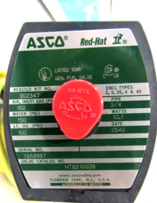 NEW ASCO HT8210G38 SOLENOID VALVE
