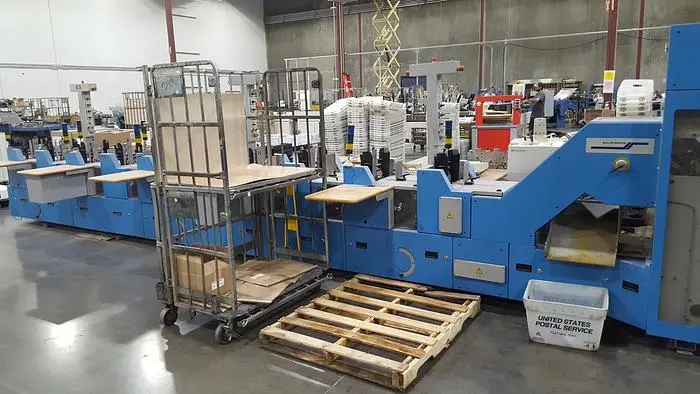 Used MULLER ALPHALINER MULLER ALPHALINER Mail Folding & Inserting Machines Texas US | Lonestar Mailing Solutions #1494557