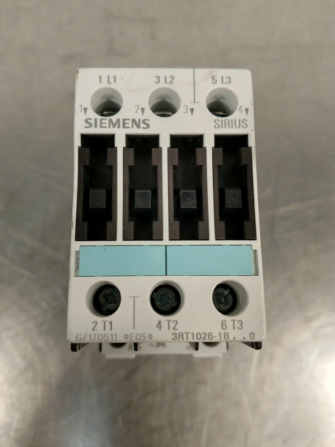 Siemens 3RT1026-1B Contactor 110/120VAC SIRIUS 4E-12