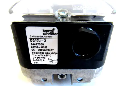 NEW KROM SCHRODER DG10U-3 PRESSURE SWITCH DG10U3