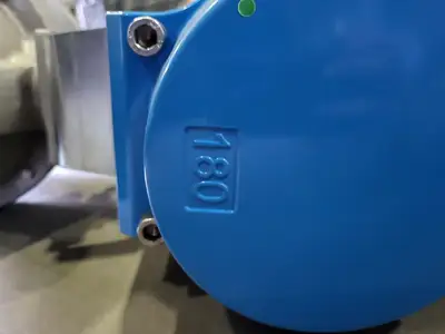 6" Flanged Ball Valve w/ Valbia 180 Actuator