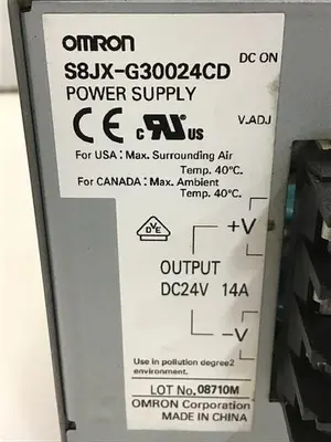 USED OMRON S8JX-G30024CD