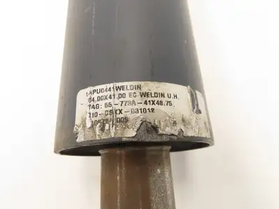 4"Dia x 41" Crowned Pulley for Belt Conveyor 1-13/16" Welded Shaft XPU0441WELDIN