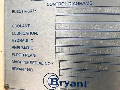 Used 2009 BRYANT LECTRALINE LL2U-MULTI SURFACE Internal Grinders Michigan US | RAB Industries, Inc. #183942