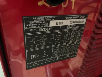 Used LINCOLN ELECTRIC POWER WAVE C300 Arc Welders Michigan US | Miedema Asset Management Group #1424310