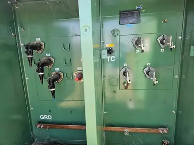 (2016) 500 kVA Pad Mounted Oil Transformer, 4160 pri. volts, 480Y/277 sec. volts