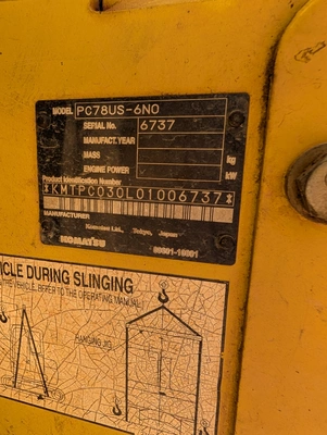 Used 2008 KOMATSU PC78US-6NO Excavators Georgia US | RyCat Machinery #1623801