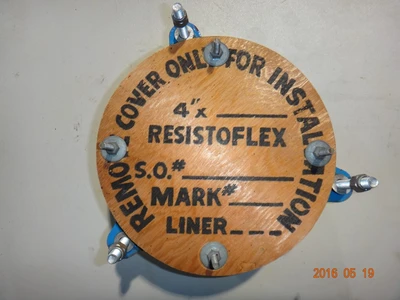 4" x 3" PTFE Resistoflex Expansion Joint