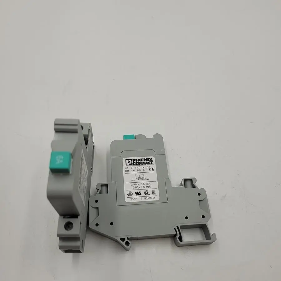 USED PHOENIX CONTACT UT 6-TMC M 6A - THERMAL-MAGNETIC DEVICE CIRCUIT BREAKER
