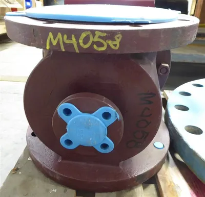 ChemValve 790EB-150 Size 8 Lined Plug Valve Surplus