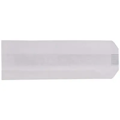 3 1/2" x 1 1/2" x 9" Plain Paper Hot Dog Bag - 1000 / Case