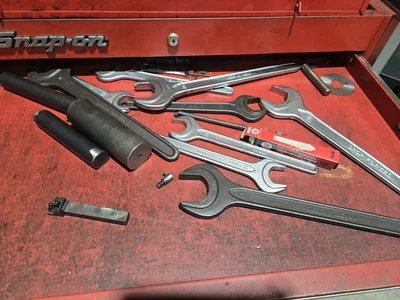 Toolbox and Contents; Lathe Tooling