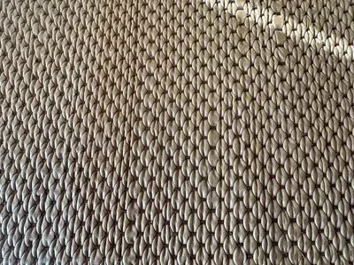 Prairie Twill  brown leather rug NEW HANDMADE 13' x 161" Retails for $80,000