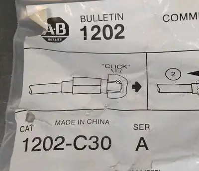 Allen Bradley 1202-C30 / A Communications Cable Loc5E24