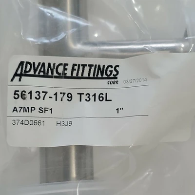 NEW Advance Fittings 56137-179