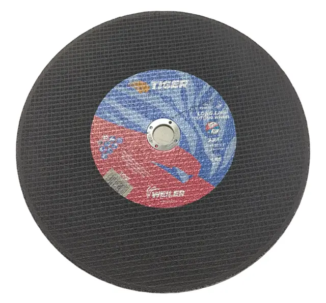Weiler 14" x 3/32" x 1" Chop Saw Cut Off Wheel A46T